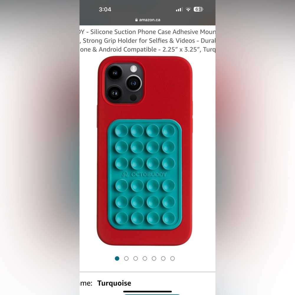 Octobuddy phone suction phone mount